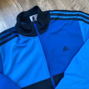 Y2K Adidas Zip Up Color Block Jacket